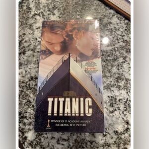 Titanic (VHS, 1998, 2-Tape Set) New & Sealed It is SEALED